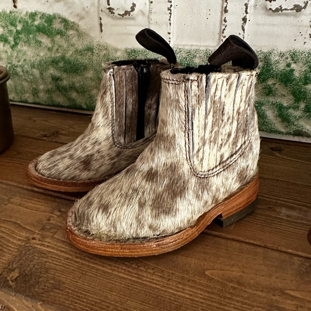 Genuine Cowhide Baby Boots
